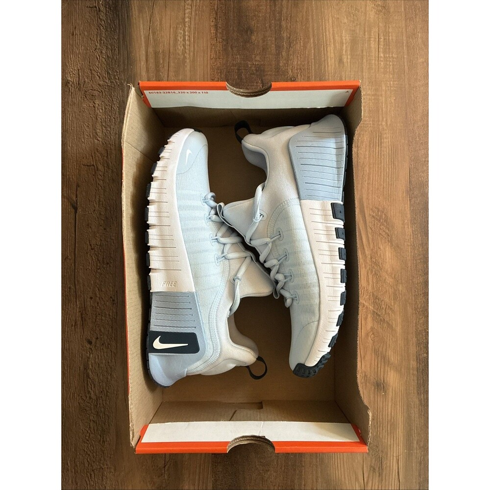 Nike Free Metcon 6 Blue Tint/Armory Navy Women Size 9.5 Gym Shoes FJ7126-402 - Picture 6 of 7